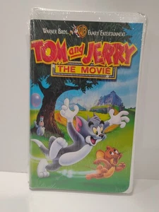 Warner Bros Family Entertainment Tom And Jerry The Movie 1992 VHS New Sealed - Imagen 1 de 3