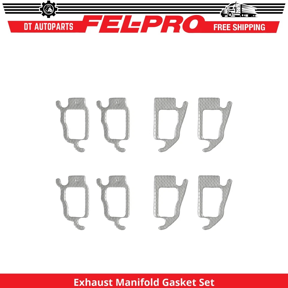 For 1964-1967 Buick LeSabre Exhaust Manifold Gasket Set Fel-Pro 1965 1966 - Image 1 of 1