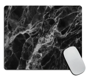 Alfombrilla de ratón de mármol con base de goma antideslizante para ordenador - Bild 1 von 6