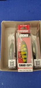 Yo-Zuri 3DB Suspending Shad 2-3/4" 3/8oz Prism Perch Jerk Crankbait 6ft Tauchen - Bild 1 von 4