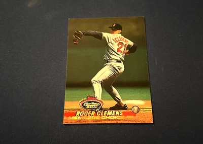 1993 Stadium Club Baseball Roger Clemens Members Choice #748 Set Break NM - Image 1 of 2