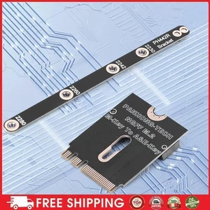 M.2 A+E To NVME SSD Adapter PCI-E 4.0 Adapter with Bracket M2 WIFI Interface - Bild 1 von 10