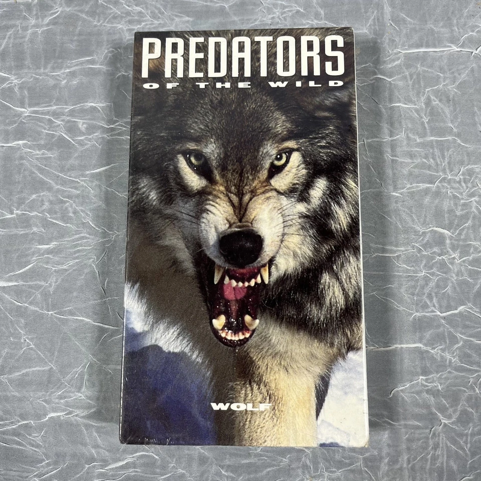 Predators of the Wild Wolf VHS 1993 Nature Documentary Time-Life Video - Image 1 of 2