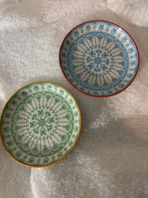 Lote de 2 Placas Sango Toki Disney Mickey Mouse Hechas en Japón  Foto 1 de 4