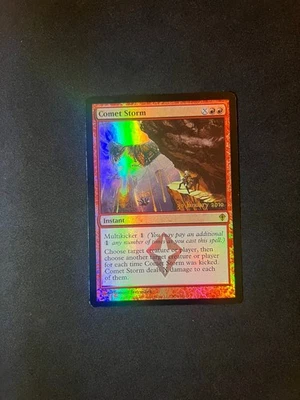 Comet Storm *FOIL* [Worldwake] Magic MTG Cards LP - Image 1 of 2