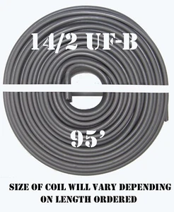 Cable alimentador subterráneo Southwire 14/2 UF-B x 95' - Imagen 1 de 2