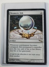 Magic The Gathering: Mesmeric Orb - Mirrodin Near Mint