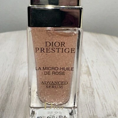 Suero avanzado Dior Prestige La Micro-Huile De Rose 10 ml/0,34 floz nuevo auténtico Foto 1 de 4