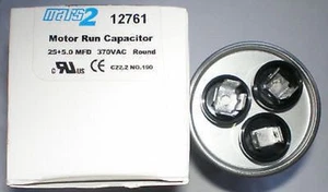 Mars Capacitor 25+5 uf MFD 370V 12761 Free Capacitor Deal - Picture 1 of 1