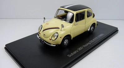 SUBARU 360 Young-SS K111 1968  1:24 New & Box Diecast model miniature vehicle - Image 1 of 2