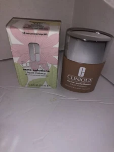 CLINIQUE ACNE SOLUTIONS LIQUID MAKEUP - 16 FRESH PORCELAIN BEIGE 1 OZ Full Size - Picture 1 of 2