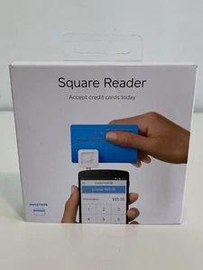 Square Reader Magstripe A-SKU-0047 Mobile 3.5 Jack Card Reader, New in Box - Picture 1 of 9