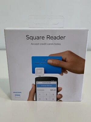 Square Reader Magstripe A-SKU-0047 Mobile 3.5 Jack Card Reader, New in Box - Image 1 of 4