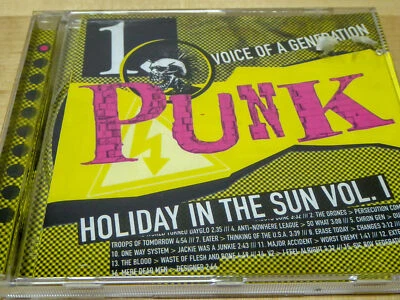 VARIOUS - Punk / Voice - Holiday In The Sun 1 - NM (CD) - Bild 1 von 2