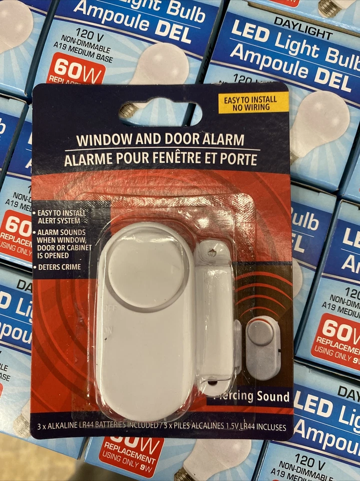 Home Security Wireless Battery Powered Very Loud  Cabinet /Door Alarm  - Image 1 of 1