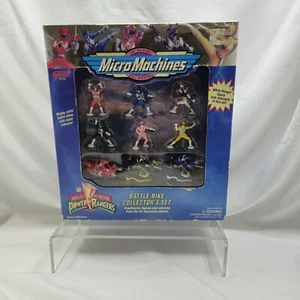 Set da collezione Power Rangers Battle Bike in Galoob Micro Machines 1994 - Foto 1 di 2