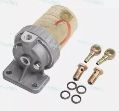 Oil Water Separator Assembly Diesel Filter Fit For CAT E320B 320C 320D Excavator - Image 1 of 4