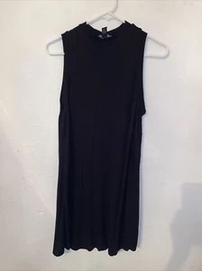 forever 21 Black Sleeveless dress large - Picture 1 of 1