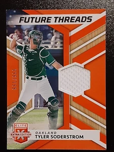 2022 Elite Extra Edition Future Threads Orange /199 #FT-TS Tyler Soderstrom - Picture 1 of 3