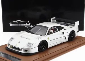 Tecnomodel 1/18 Ferrari F40 LM Versión Prensa Llantas Negras Blanco Met TM18-286R - Imagen 1 de 6