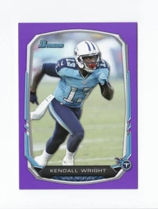 2013 Bowman Viola #69 Kendall Wright Tennessee Titans Baylor Bears - Foto 1 di 2