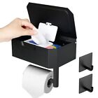Toilet Paper Holder with Wipes Storage,Toilet Paper with Shelf and Flushable ...