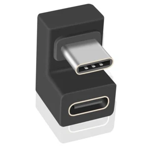 U Winkel USB 3.1 Gen 2 Typ C Stecker auf C Buchse Adapter für Laptop Nintendo Switch - Bild 1 von 13