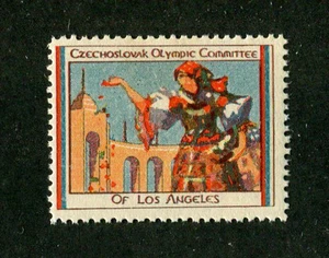 1932 LOS ANGELES OLYMPICS  CZECHOSLOVAK OLYMPIC COMMITTEE  - Picture 1 of 2