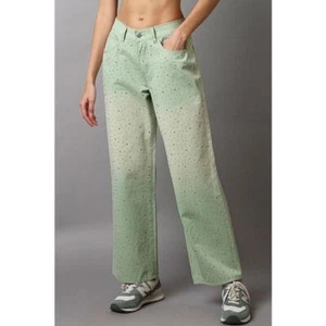 POL Embellishments Gradient Wide Leg Pants - Picture 1 of 5
