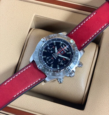 Breitling Windrider Blackbird 43mm, Limited to 2000 - Steel, A4436010/BB71-379A - Image 1 of 4