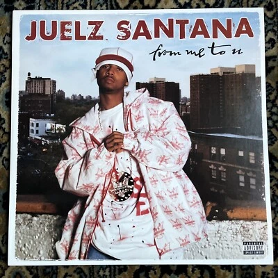 JUELZ SANTANA from me to u ( hip hop ) 2LP PROMO ROC-A-FELLA - Image 1 of 4