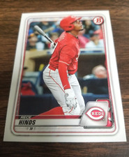 RECE HINDS 2020 BOWMAN DRAFT CARD #BD-15 CINCINNATI REDS (ROOKIE PROSPECT BASE)