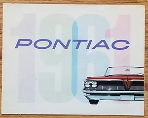Folleto publicitario Pontiac 1961 Bonneville Star Chief Ventura Catalina Safari - Imagen 1 de 3