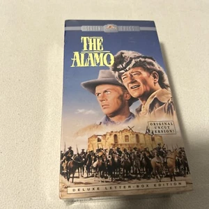 The Alamo, Uncut Version (VHS, 1995) John Wayne, Richard Widmark New/Sealed - Picture 1 of 6
