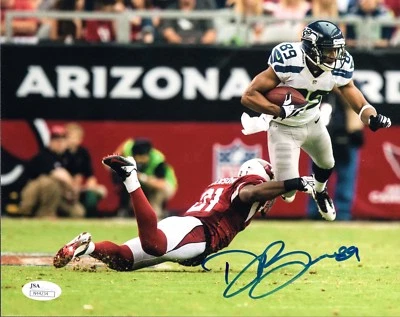 Doug Baldwin Seahawks Signed 8x10 Autographed Photo JSA Certified #6 - Image 1 of 4