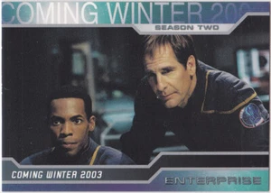 STAR TREK ENTERPRISE SEASON 2 MNCE2003 (Mid-West Non-Sport Card Expo) PROMO CARD - Picture 1 of 2