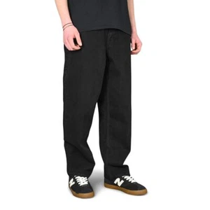 Pantalones de mezclilla cónicos Volcom Billow - negros - Imagen 1 de 6