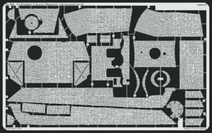 Armadura EDUARD 1/35 - Pz V Pantera G Early Zimmerit 1 Horizontal para TAM EDU35393 - Imagen 1 de 1