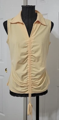 Top para mujer Arctex Collection talla L amarillo usado en excelente estado Foto 1 de 4