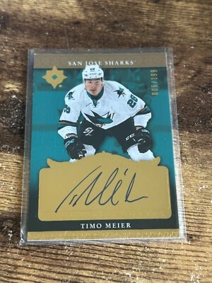 2016-17 Ultimate Collection Timo Meier Retro Rookie Auto /199 RRA-ME RC - Image 1 of 2