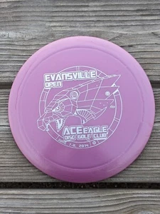 Disco de golf Innova Gstar Tern 2012 Evansville Open Lonteen obra de arte púrpura 176 - Imagen 1 de 4