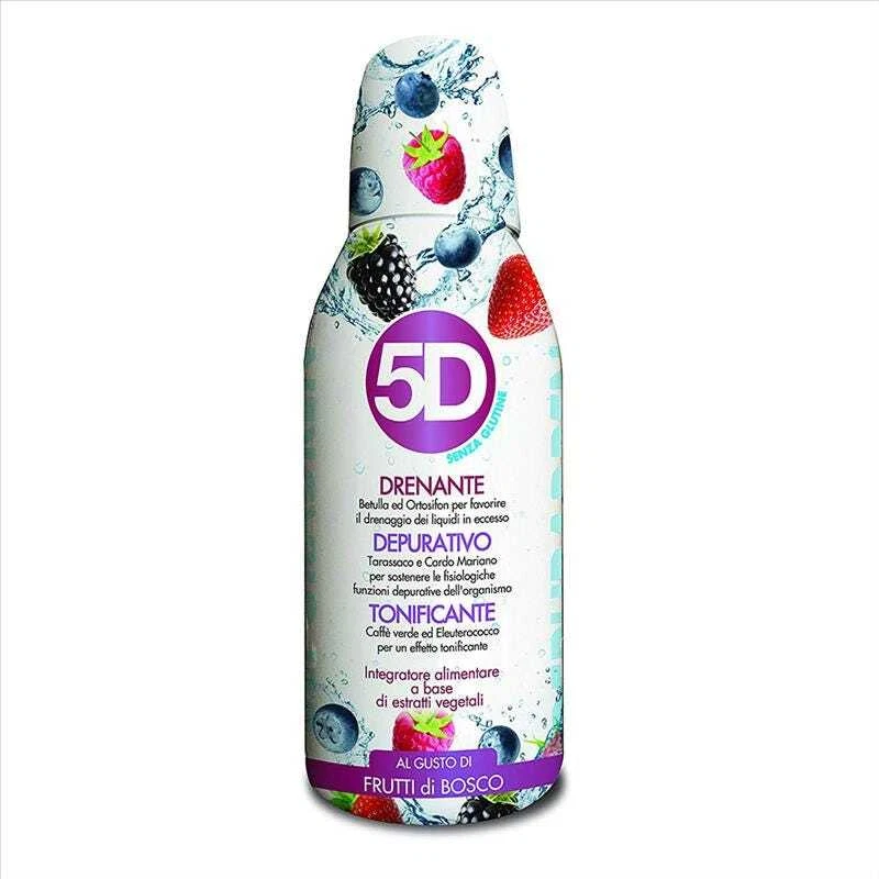 Benefit 5D Depuradren Frutti Di Bosco Integratore Alimentare 500 ml - Immagine 1 di 1