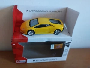 MONDO MOTORS EUROPEAN MODELLINO AUTO LAMBORGHINI HURACAN SCALA 1/43 - Foto 1 di 2