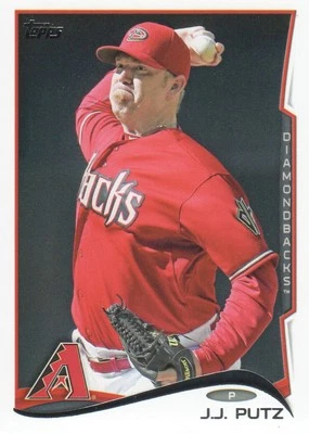 2014 Topps #402 J.J. Putz Arizona Diamondbacks - Image 1 of 2