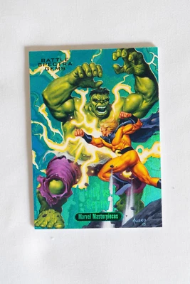 2016 Marvel Masterpieces Battle Spectra Gem Hulk vs. Sentry BS-12 60/99 - Bild 1 von 3