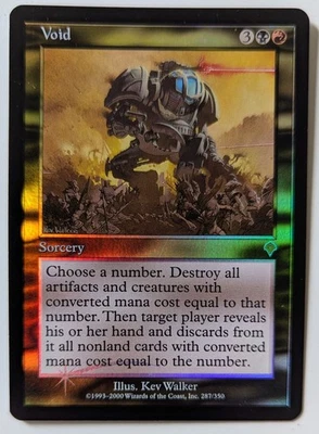 Magic the Gathering VOID #287/350 Invasion Gold Foil Uncommon NM 2000 - Image 1 of 2