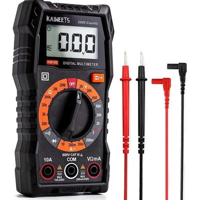 Multimeter, Spannungsmesser, Digital, AC/DC, Widerstand, Durchgang, Diode, Me... - Bild 1 von 2