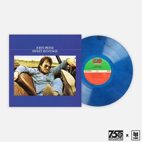 John Prine - Sweet Revenge - 180-Gram Black & Blue Colored Vinyl [New Vinyl LP] - Image 1 of 1