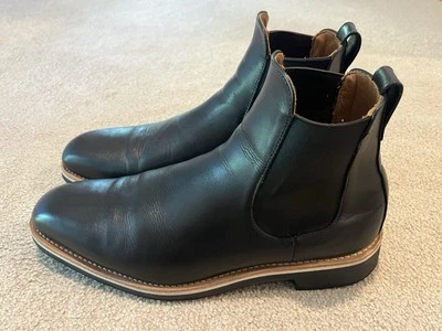 Botas Chelsea Allen Edmonds Signature Liverpool 10 EEE 3E Cuero Negro USADAS Foto 1 de 4