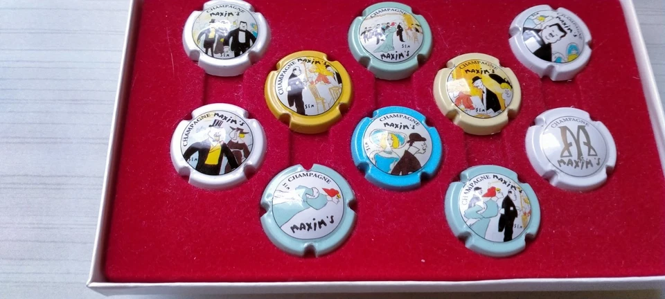 SERIE CAPSULES CHAMPAGNE DE CASTELLANE MAXI'M - Photo 1/2
